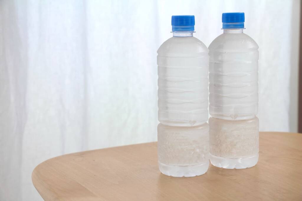 ペットボトルの水２本