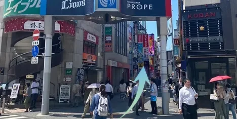 所沢道順ポイント