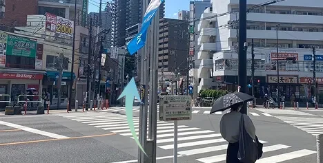 所沢道順ポイント